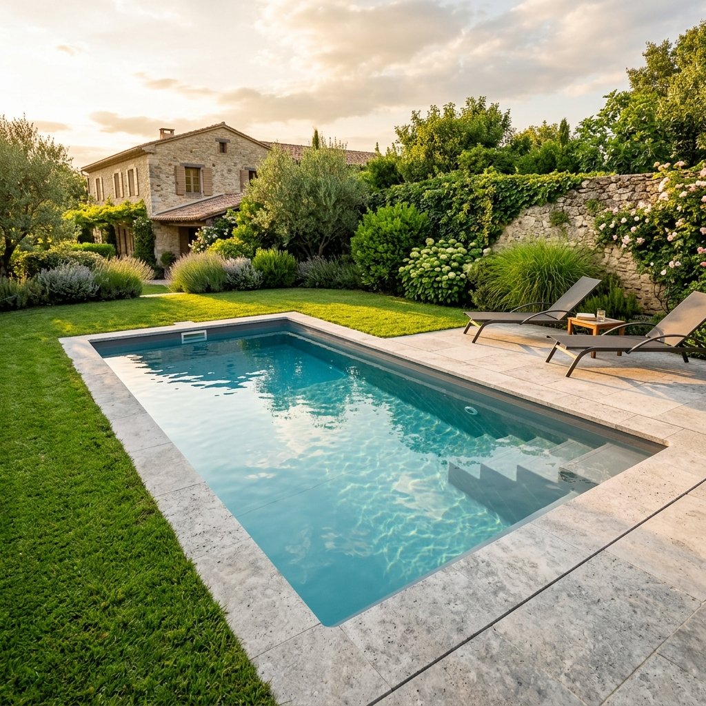 PP Pool 5 × 3 m aus Polypropylen